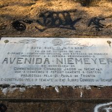 Marco da Abertura da Avenida Nieweyer