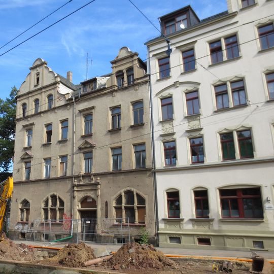 Wohn und Geschäftshaus, Bernsdorfer Straße 161, Chemnitz-Bernsdorf