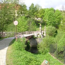 Starý most přes Vltavu ve Vyšším Brodě