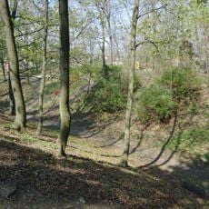 Reste der Burg im Liechtensteinschen Landschaftsgarten