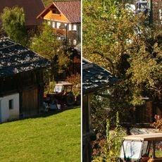 Zwei Kornkästen beim Gasser in Margen