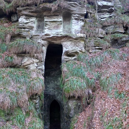 Grotto On South Bank Of Hart Burn