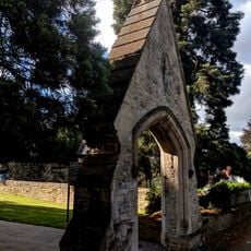 Gateway At Mansfield Cemetery