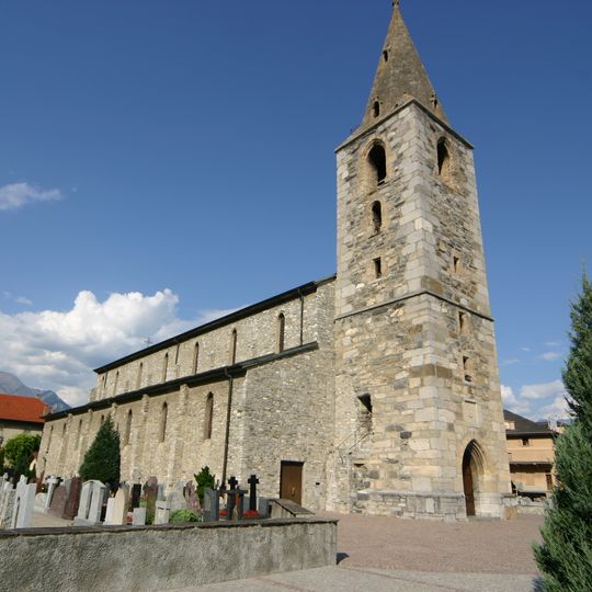 Kirche Saint-Jean, Glockenturm und Pfarrkirche