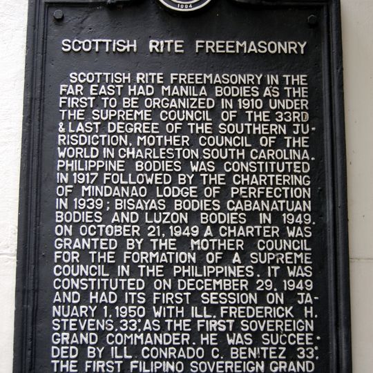 Scottish Rite Freemansory historical marker