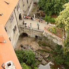 Bear moat of Český Krumlov Castle