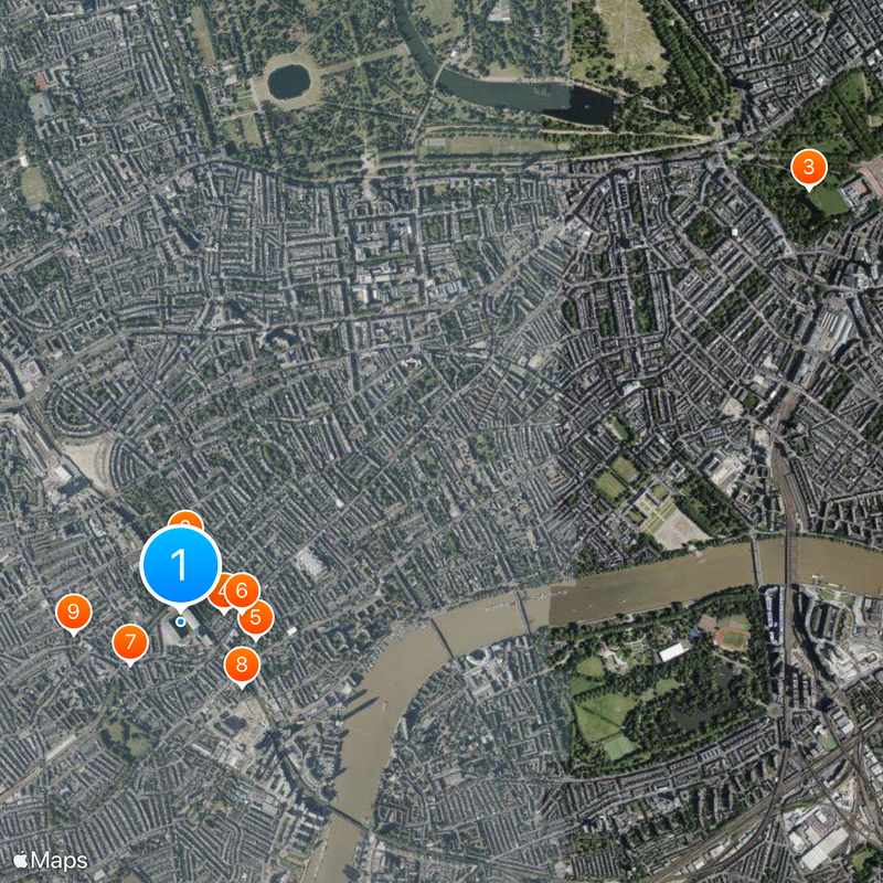 Stamford Bridge Map