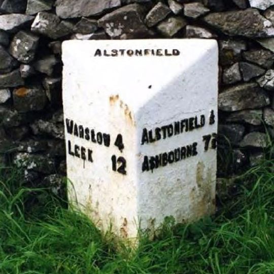 Milepost Approximately 100 Yards North West Of The Hollows