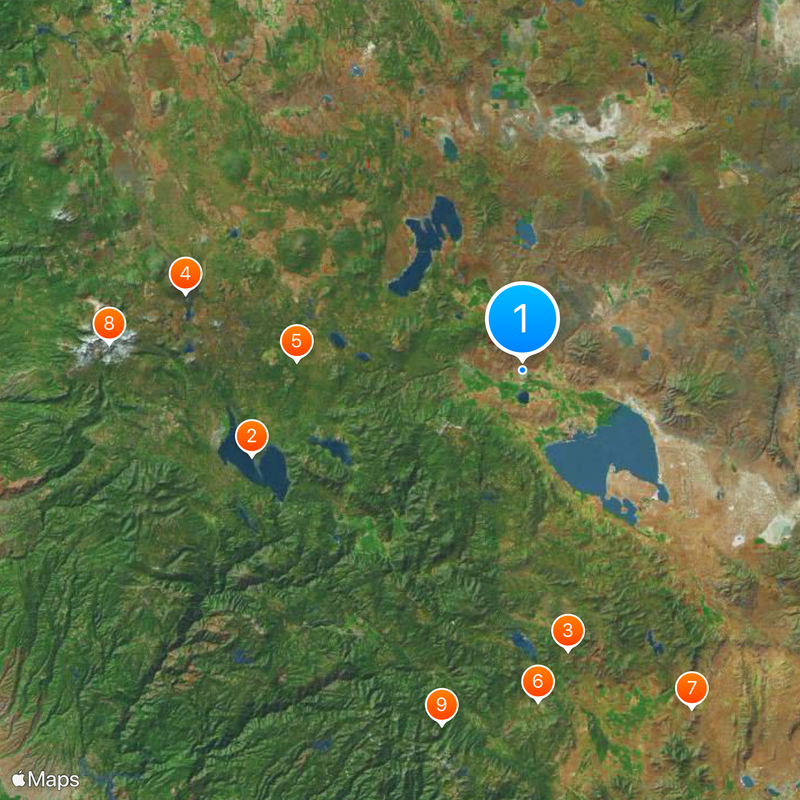 High Desert State Prison Mapa