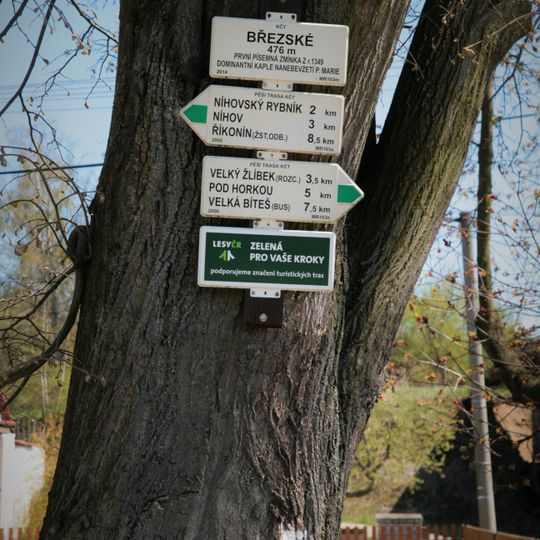 Rozcestník Březské