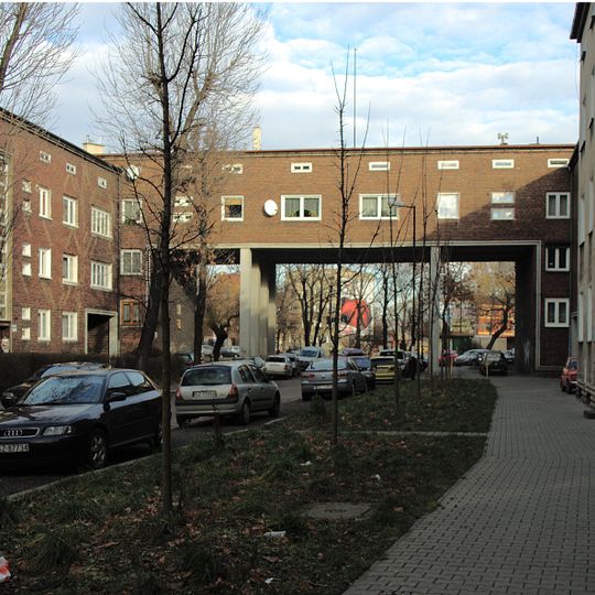 Zabudowa mieszkaniowa Placu Słowiańskiego w Zabrzu