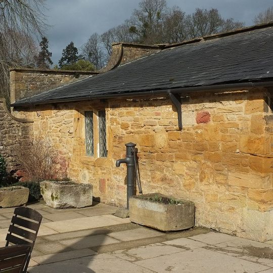 Quadrangle, About 6 Metres South Of Montacute House, And Walls Enclosing Car Park To South