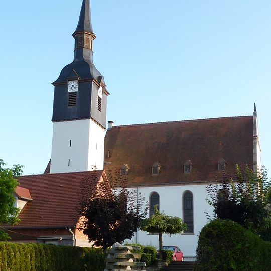 Protestant church in Soultz-sous-Forêts