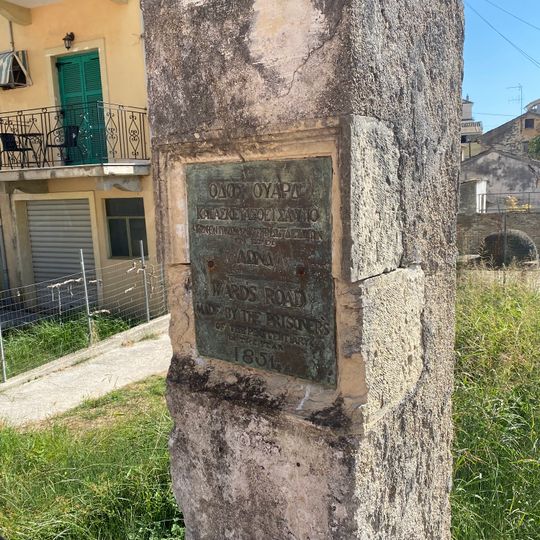 Ward's Road monument