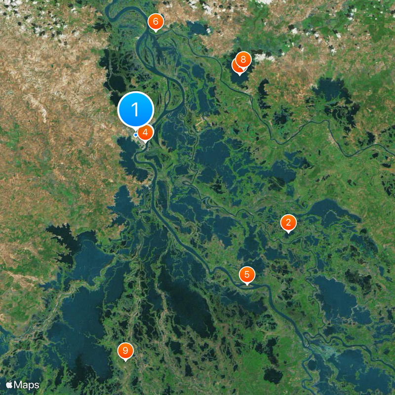 Magangué Map