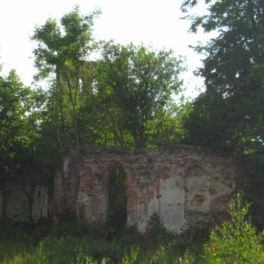 Ruina kościoła ewangelickiego, XVII/XVIII