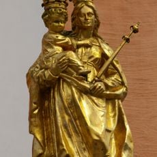 Mariensäule/Türkensäule und 4 Figurenbildstöcke