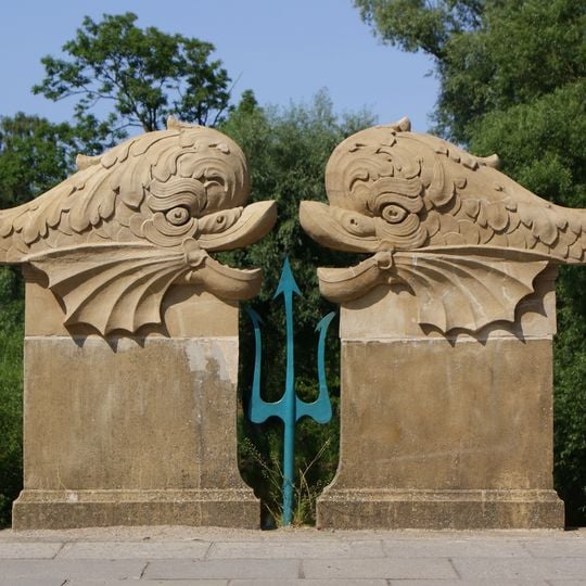 Dworcowy Bridge in Trzebiatów