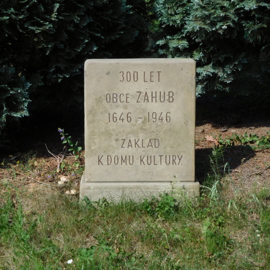 300 year anniversary memorial in Záhuby