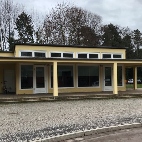 Pavillon auf dem Westfriedhof
