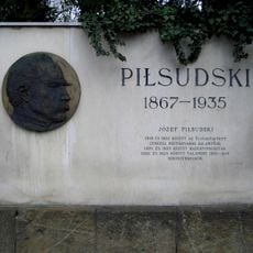 Józef Piłsudski's plaque