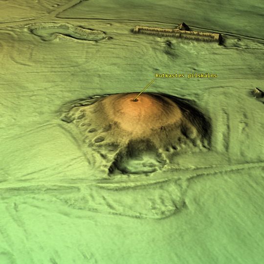 Rutkastes kalns - pilskalns