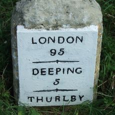 Milestone (Near Thurlby Grange)