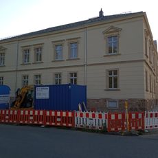 Wohnhaus in Ecklage, mit Einfriedung Parkstraße 1