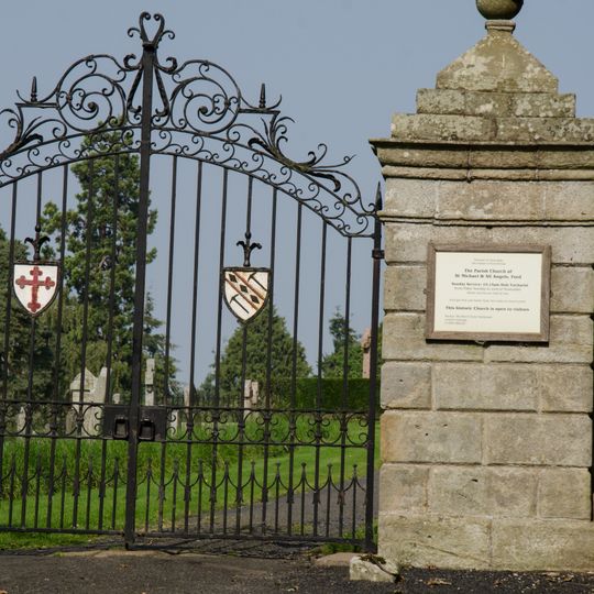 Gates, Gatepiers And Steps Circa 50 Yards South Of Church Of St Michael