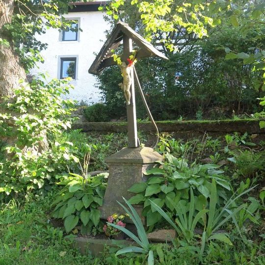 Kříž v ulici K Nádraží v Mikulově