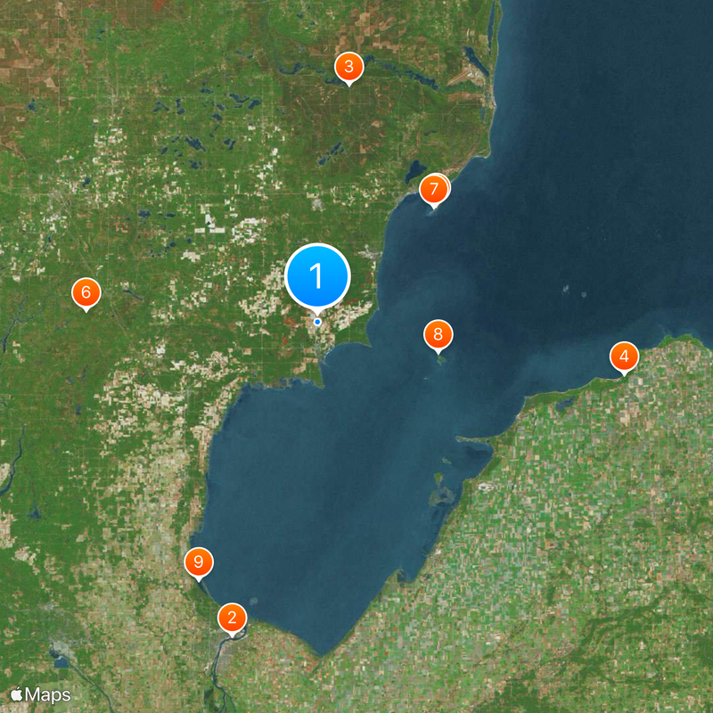 Michigan's 5th congressional district Map