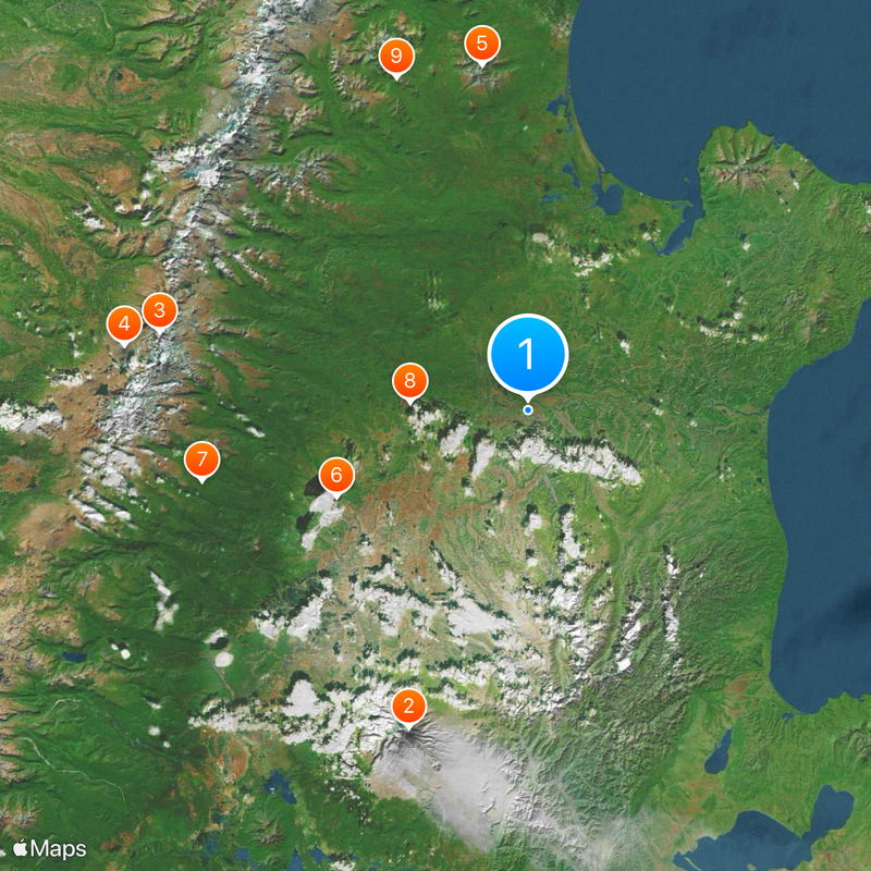 Kura Test Range Map