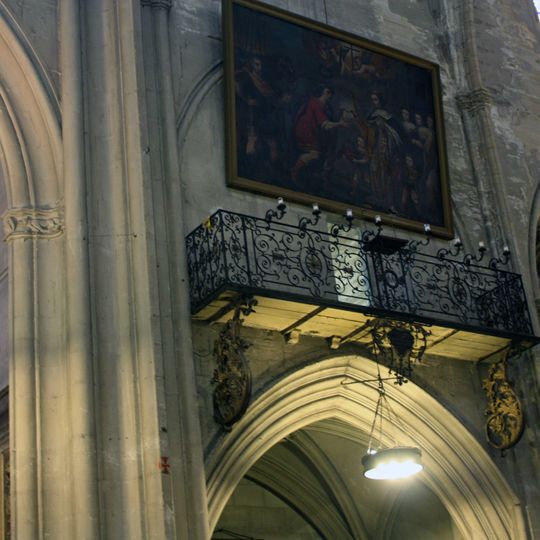 Garde-corps de la tribune des anciens évêques de Carpentras