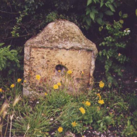 Milepost Opposite Junction With Lodge Lane