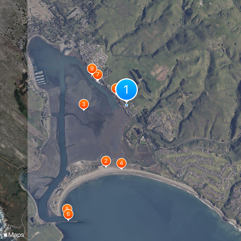 Bodega Bay Map