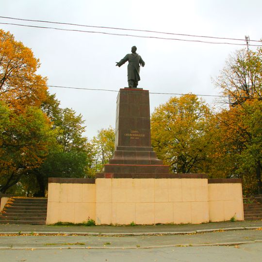 Monument to Sergo Orjonikidze in Yekaterinburg