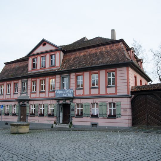 Bürgerhaus, dann Gasthaus zum Hirschen seit 1908