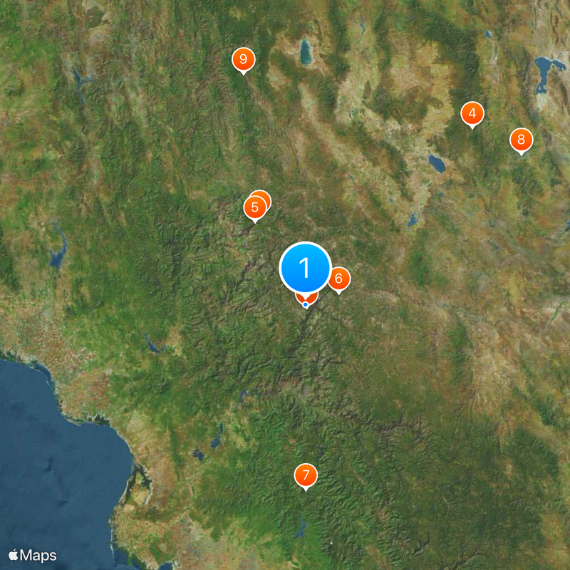 Ferrocarril Chihuahua al Pacífico Mapa