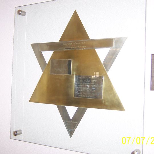 Monument in de voormalige Ambachtsschool