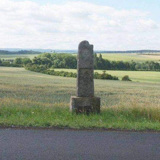 Památník na příchod Rudé armády do Podbořan u Pšova