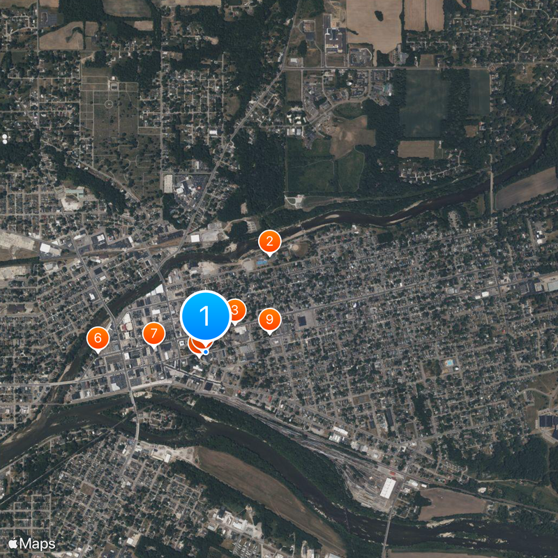 Logansport Mappa