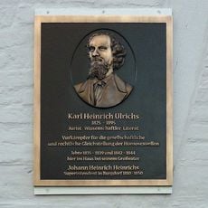 Karl-Heinrich-Ulrichs commemorative plaque