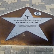 Placa al Club Balonmano Femenino Málaga Costa del Sol