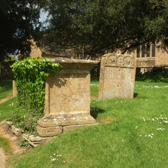 Three Monuments In Churchyard, About 20 Metres South Of Chancel, Church Of St Peter And St Paul