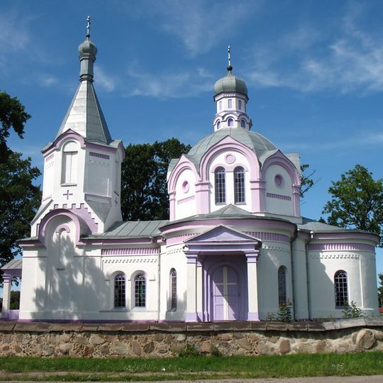 Holy Trinity Orthodox church in Daŭhinava