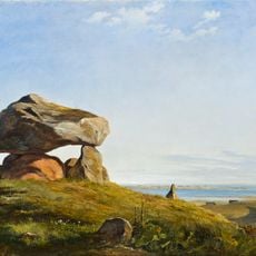 En gammal gravhög vid Raklev på Refsnes