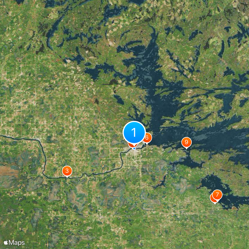 International Falls Map