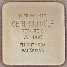 Gertrud Rülf geb. Reis