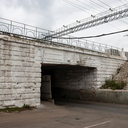 Железнодорожный путепровод на Батайской улице
