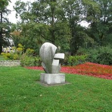 Plastika u Císařských lázní v Teplicích